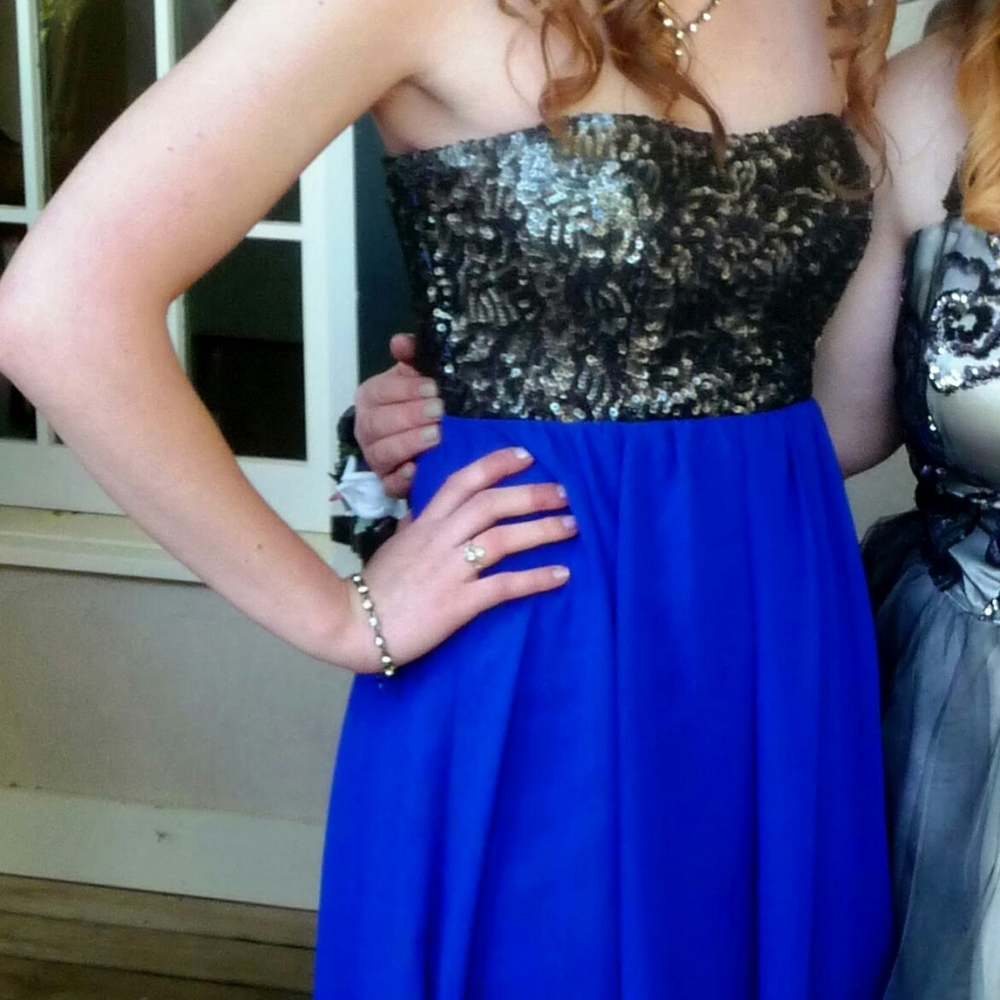 GB Strapless High Low Dress - Picture 7 of 10